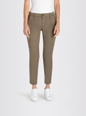 MAC Spodnie "Rich" w kolorze khaki