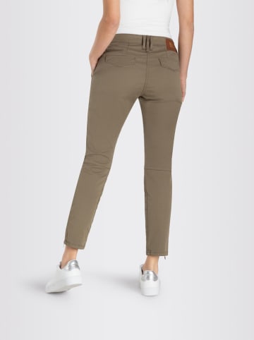 MAC Spodnie "Rich" w kolorze khaki