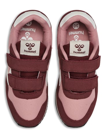 Hummel Sneakers "Reflex Double Multi Jr" in Rosa/ Bordeaux