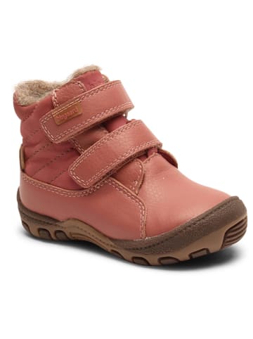 bisgaard Leder-Winterboots in Rosa