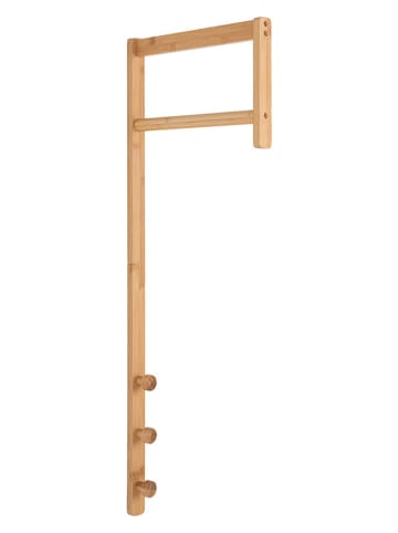 House Nordic Wieszak w kolorze jasnobrązowym - wys. 82 cm
