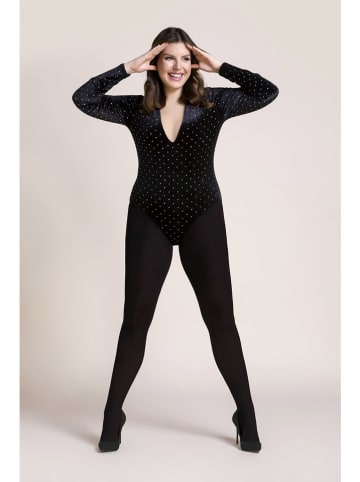 Gabriella Panty "Plus Size Microfibre" zwart - 60 denier