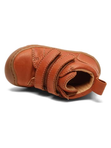 bisgaard Leren loopleerschoenen lichtbruin