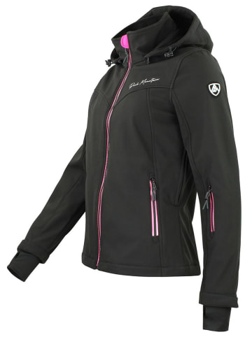 Peak Mountain Softshelljacke "Amaleo" in Schwarz