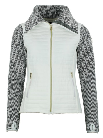 Peak Mountain Hybridjacke "Antem" in Weiß/ Schwarz