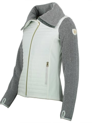 Peak Mountain Hybridjacke "Antem" in Weiß/ Schwarz