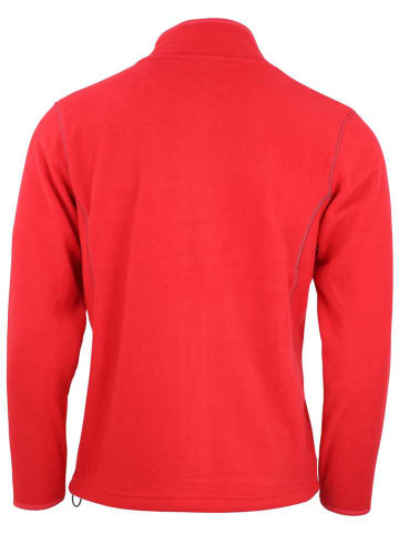 Peak Mountain Fleece vest "Cartelan" rood