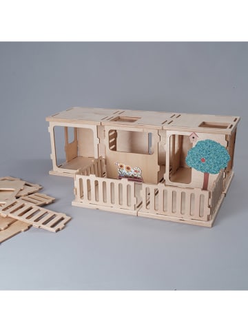 FABELAB Spielhaus "Basic Kit" in Natur - ab 4 Jahren