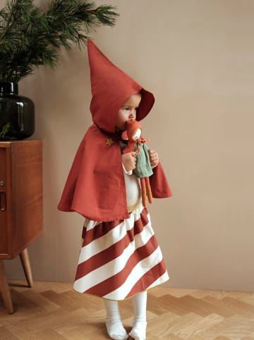FABELAB 2tlg. Kostüm "Elfe" in Braunrot
