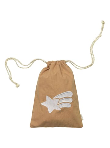 FABELAB Geschenkbeutel "Shooting Star" in Hellbraun - (B)23 x (H)34 cm