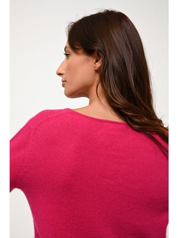 AUTHENTIC CASHMERE Kaszmirowy sweter "Epéna" w kolorze różowym