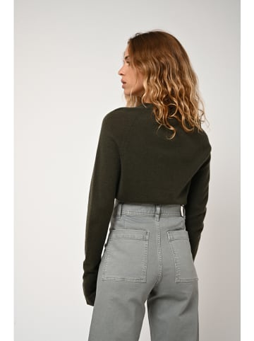 AUTHENTIC CASHMERE Kaschmir-Pullover "Ecrin" in Khaki
