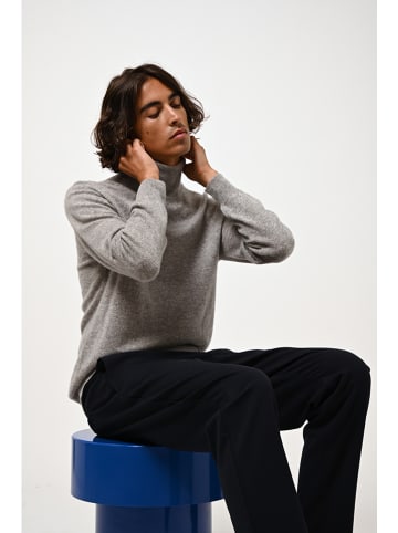 AUTHENTIC CASHMERE Kaschmir-Rollkragenpullover "Bange" in Grau