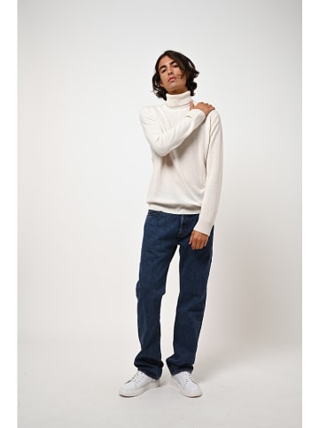 AUTHENTIC CASHMERE Kasjmieren coltrui "Bange" crème