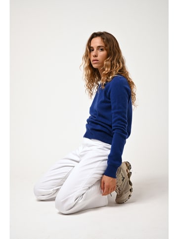 AUTHENTIC CASHMERE Kasjmieren trui "Etret" donkerblauw