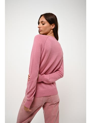 AUTHENTIC CASHMERE Kaszmirowy sweter "Etret" w kolorze jasnoróżowym