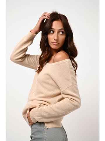 AUTHENTIC CASHMERE Kaschmir-Pullover "Faraut" in Beige