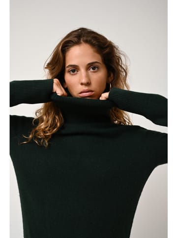 AUTHENTIC CASHMERE Kaschmir-Rollkragenpullover "Fornet" in Dunkelgrün