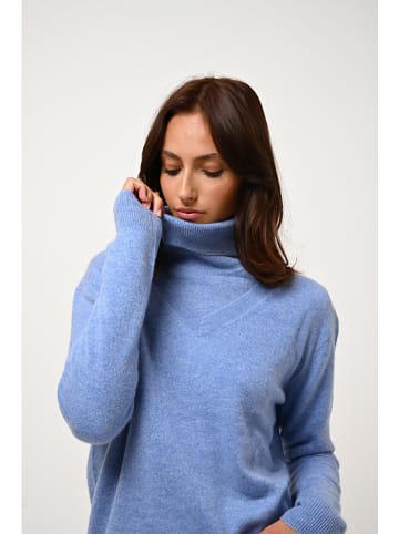 AUTHENTIC CASHMERE Kasjmieren trui "Gardoria" lichtblauw