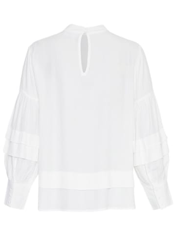 MOSS COPENHAGEN Bluzka w kolorze białym