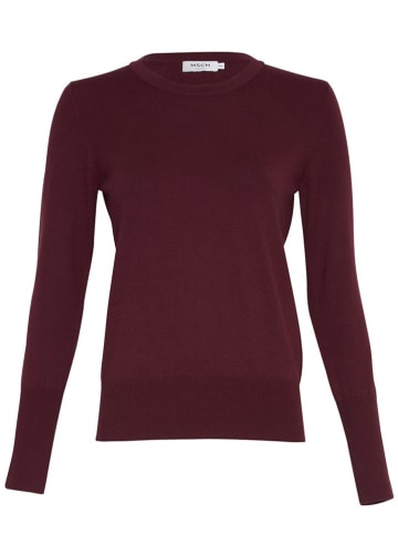 MOSS COPENHAGEN Sweter w kolorze bordowym