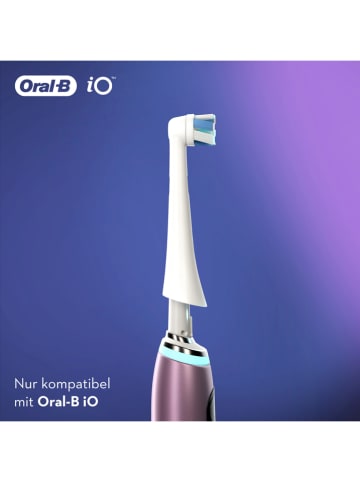 Oral-B 4-delige set: opzetborstels "Oral B iO" wit