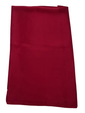 Made in Silk Jedwabna chusta w kolorze czerwonym - 190 x 110 cm