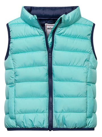 Minoti Steppweste in Türkis/ Dunkelblau