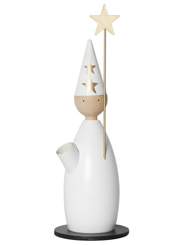 STAR Trading Lampa dekoracyjna "Lucia Classic" w kolorze białym - 33 x 12 cm