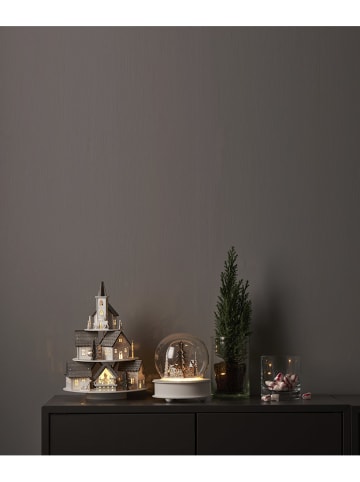 STAR Trading Decoratief ledfiguur "Grauberg" wit - (L)17 x (B)14 cm