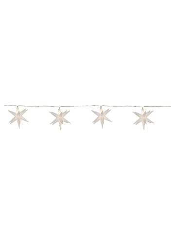STAR Trading Łańcuch świetlny LED "December" w kolorze białym - dł. 210 cm