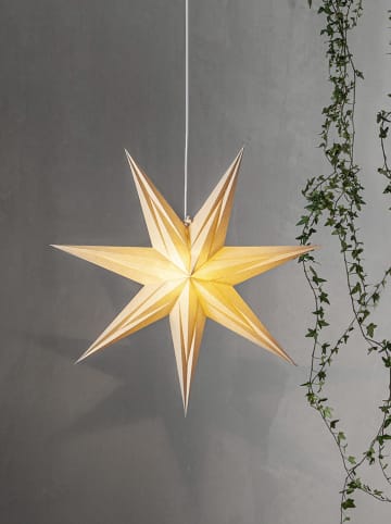 STAR Trading Gwiazda papierowa "Place" w kolorze kremowym - Ø 60 cm