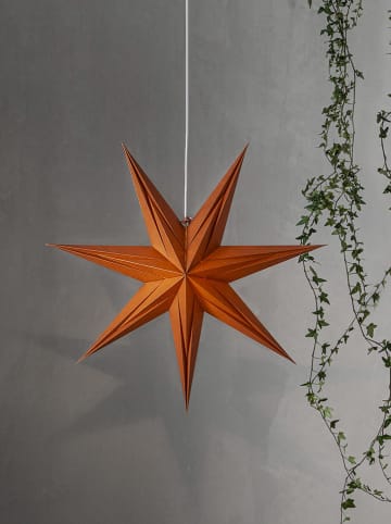 STAR Trading Gwiazda papierowa "Place" w kolorze jasnobrązowym - Ø 60 cm