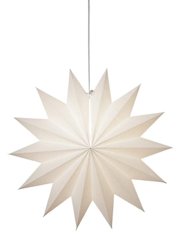 STAR Trading Gwiazda papierowa "Plain" w kolorze białym - Ø 60 cm