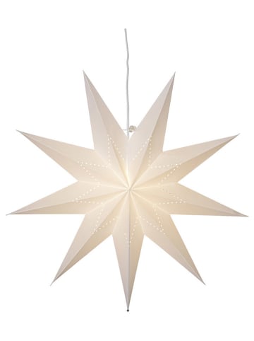 STAR Trading Gwiazda papierowa "Lysa" w kolorze białym - Ø 60 cm