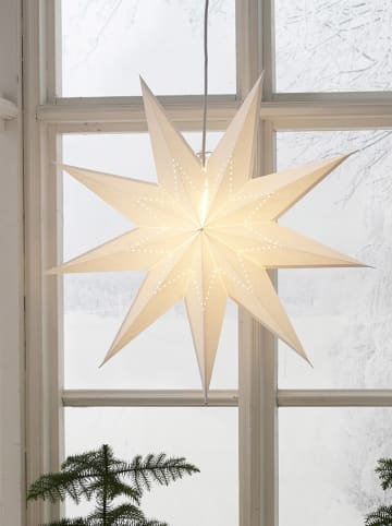 STAR Trading Gwiazda papierowa "Lysa" w kolorze białym - Ø 60 cm