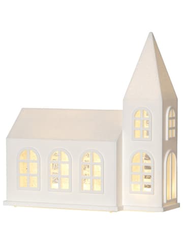 STAR Trading Decoratief ledfiguur "Vinter" wit - (L)20,5 x (B)19,5 cm