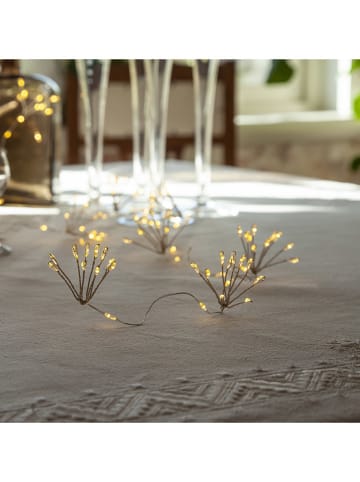 STAR Trading Ledlichtketting "Dew Drop Flower" warmwit - (L)140 cm