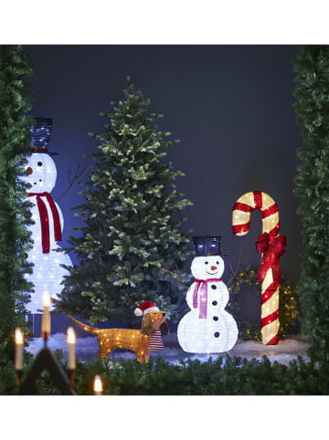 STAR Trading Dekoracyjna figurka LED "Tecidy" w kolorze białym - 73 x 90 cm