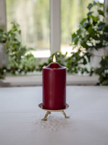 STAR Trading Ledkaars "Vlam" rood - (H)17 cm