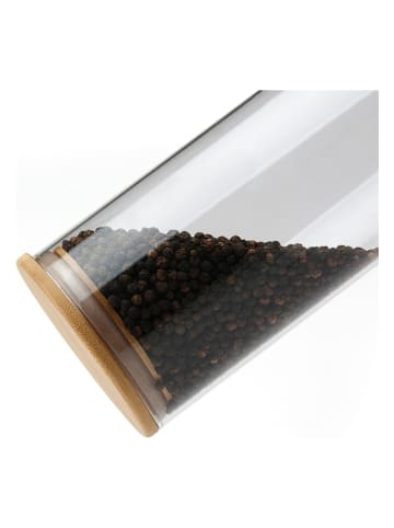 Brandt 7-delige set: voorraaddozen transparant/naturel