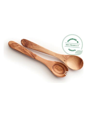Sauter Salatbesteck in Natur - (L)30 cm