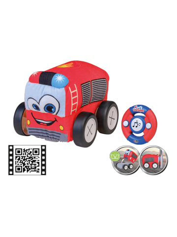 Happy People Ferngesteuertes Feuerwehr-Plüsch-Auto - ab 18 Monaten