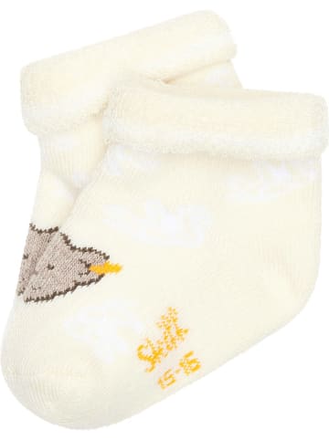 Steiff Babysocken in Creme