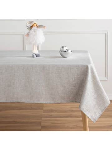 mint Deco Tischdecke "Glit" in Silber