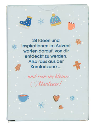 ars edition Adventskalenderbuch "Mikroabenteuer für die Adventszeit"