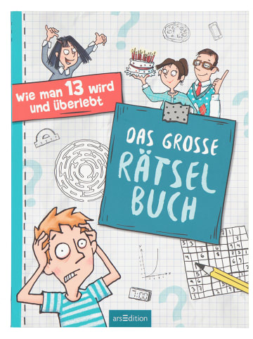 ars edition Rätselbuch "Wie man 13 wird und überlebt ?" - ab 10 Jahren
