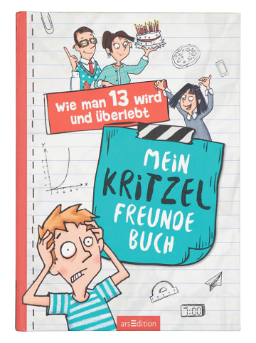 ars edition Freundebuch "Wie man 13 wird und überlebt ?" - ab 9 Jahren