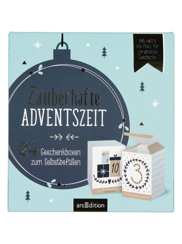 ars edition Adventskalender zum Befüllen "Zauberhafte Adventszeit"