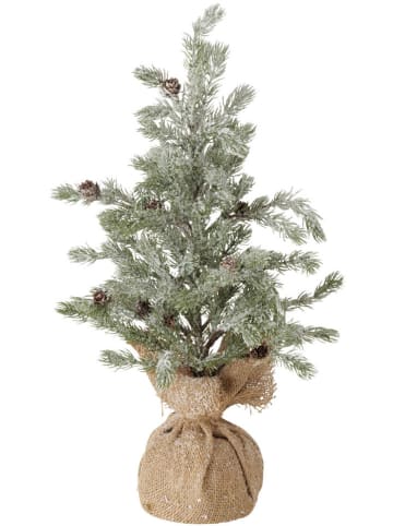 Boltze Kerstboom groen/lichtbruin - (H)54 cm